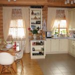Интерьер уютной кухни