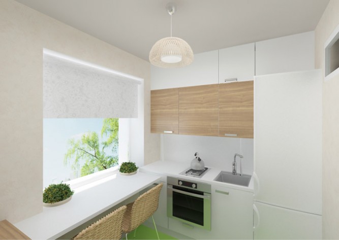 Дизайн кухни 7 кв м с холодильником: как создать функциональное пространство [92 фото]